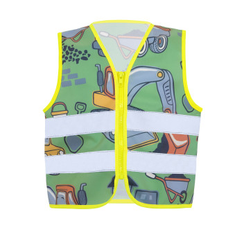 Children's Safety Vest Action