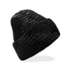 Chunky Knitted Patch Beanie Gheddi