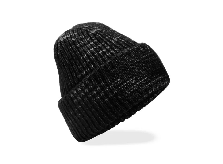 Chunky Knitted Patch Beanie Gheddi