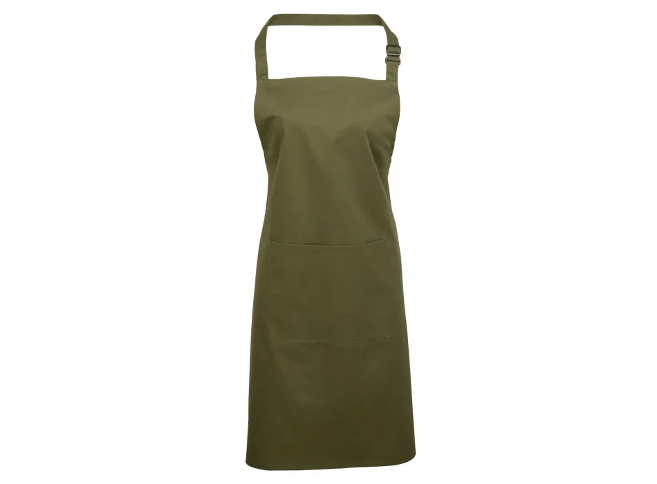 Colours Bib Apron With Pocket Gheddi