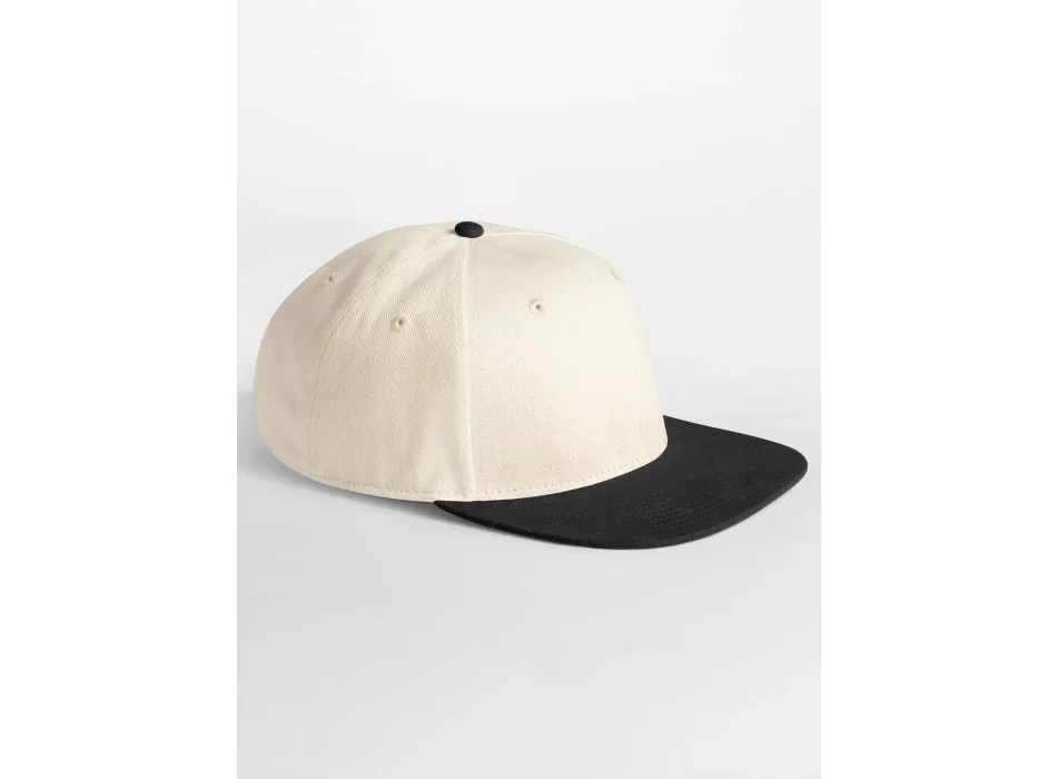 Contrast Flat Peak 6 Panel Cap Gheddi
