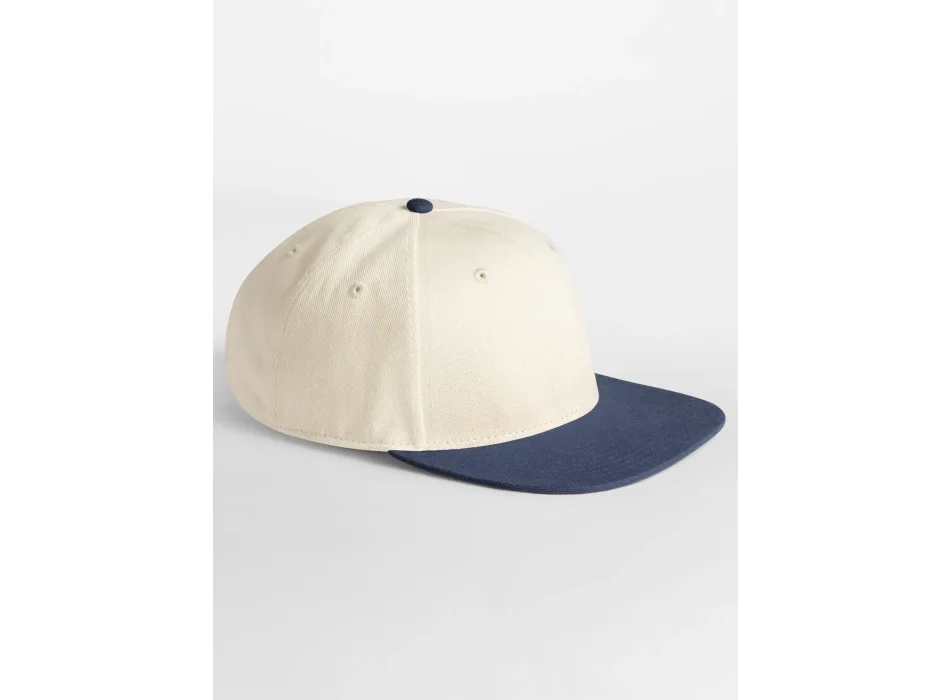 Contrast Flat Peak 6 Panel Cap Gheddi