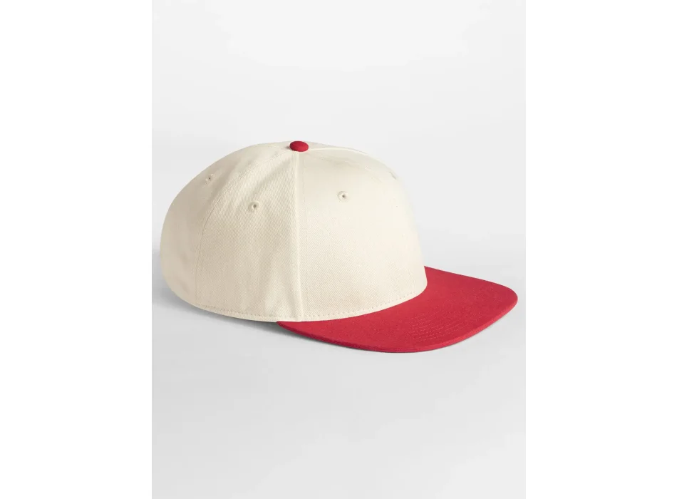 Contrast Flat Peak 6 Panel Cap Gheddi