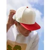 Contrast Flat Peak 6 Panel Cap Gheddi