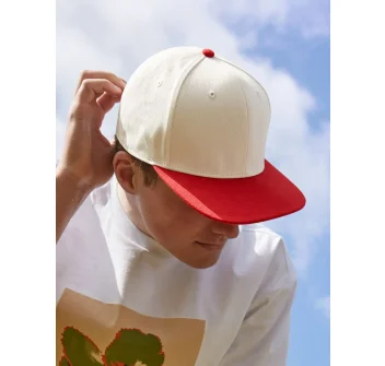 Contrast Flat Peak 6 Panel Cap Gheddi