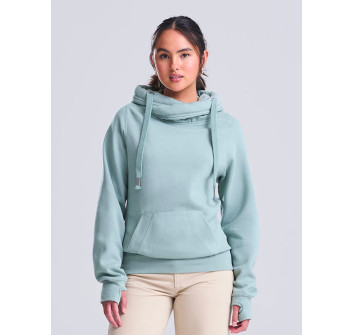 Cross Neck Hoodie Gheddi