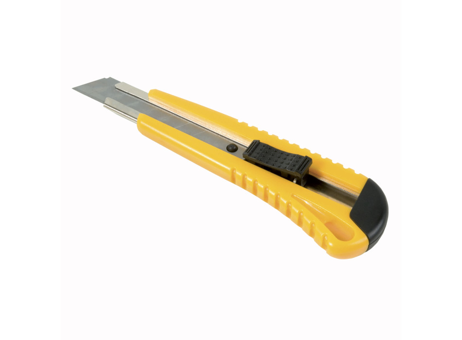 Cutter/taglierino in ABS con fermo lama, medio