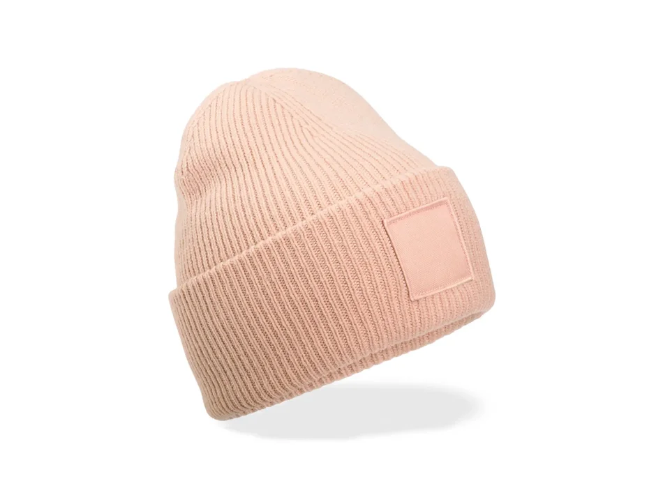 Deep Cuffed Tonal Patch Beanie  Gheddi