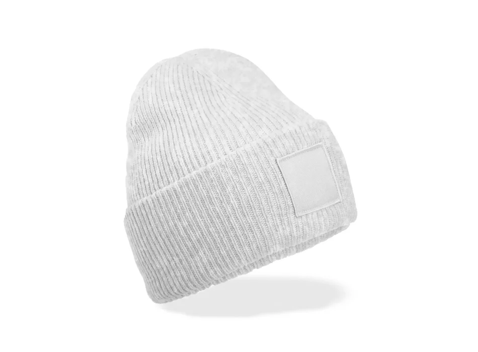 Deep Cuffed Tonal Patch Beanie  Gheddi