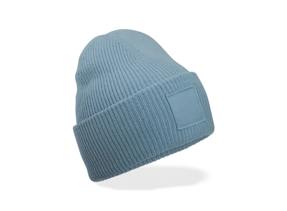 Deep Cuffed Tonal Patch Beanie  Gheddi