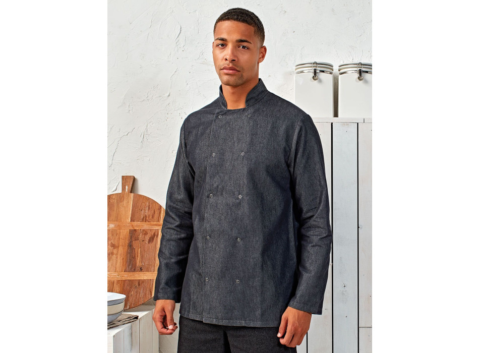 Denim Chef's Jacket