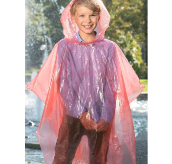 Disposable Raining Poncho Sumatra For Kids Gheddi