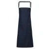 District Waxed Look Denim Bib Apron Gheddi
