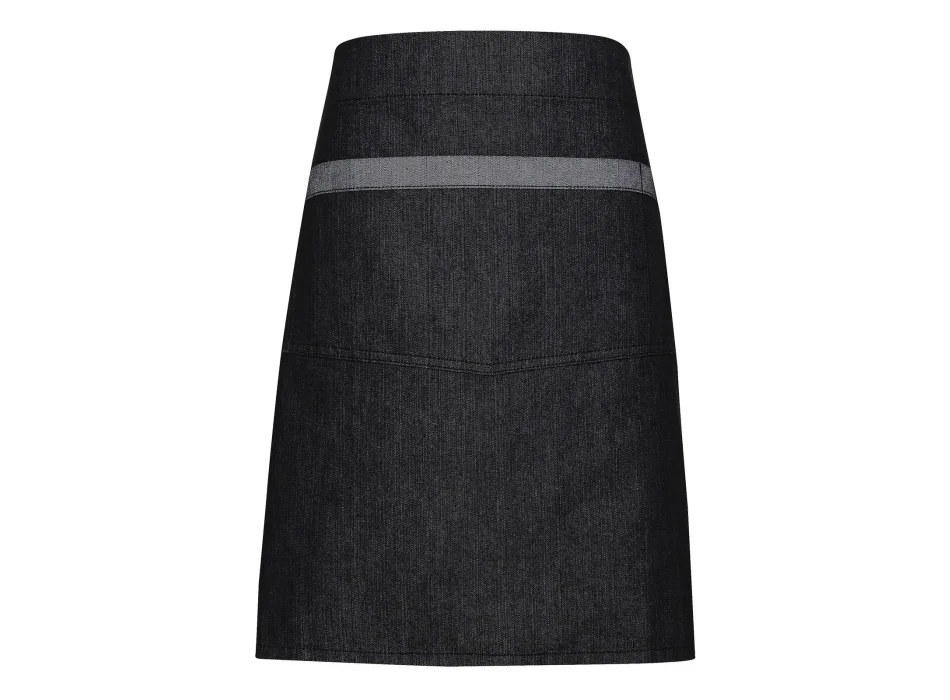 Domain Contrast Denim Waist Apron Gheddi