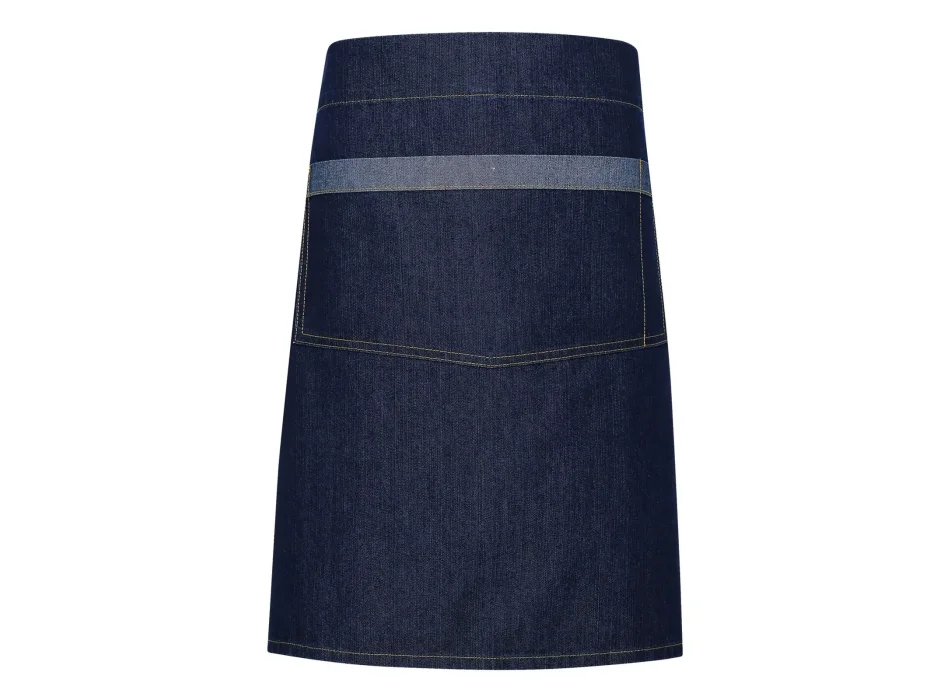 Domain Contrast Denim Waist Apron Gheddi
