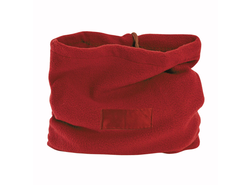 Fascia scalda-collo in polar, trasformabile in cappello