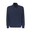 Felpa con mezza zip unisex in tessuto 100% rigenerato da 280 g/m2 Gheddi