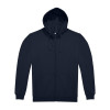 Felpa con Zip e Cappuccio in Cotone e Poliestere Hood Gheddi