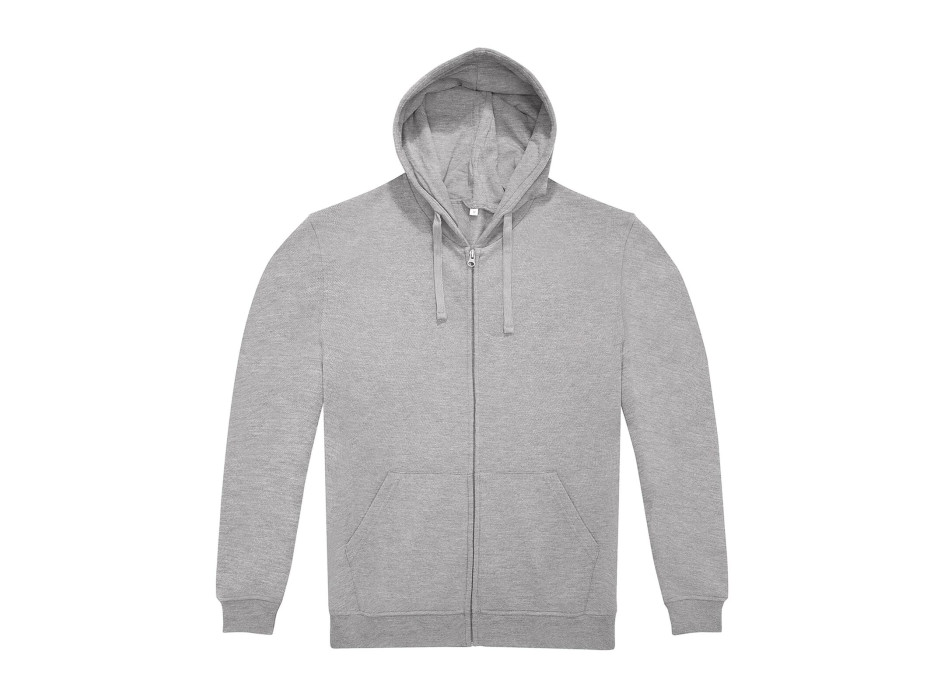 Felpa con Zip e Cappuccio in Cotone e Poliestere Hood Gheddi