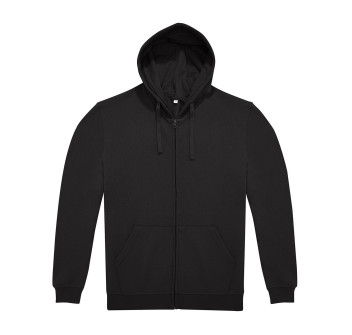 Felpa con Zip e Cappuccio in Cotone e Poliestere Hood Gheddi