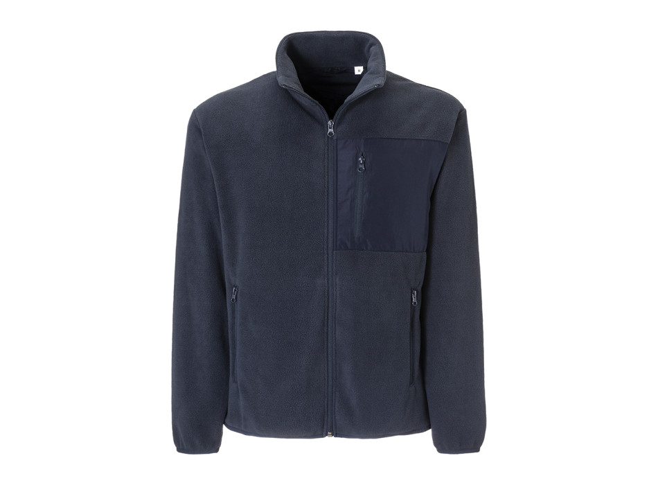 Felpa in micropile unisex in tessuto 100% rigenerato da 240 g/m2 (100% poliestere ric.)