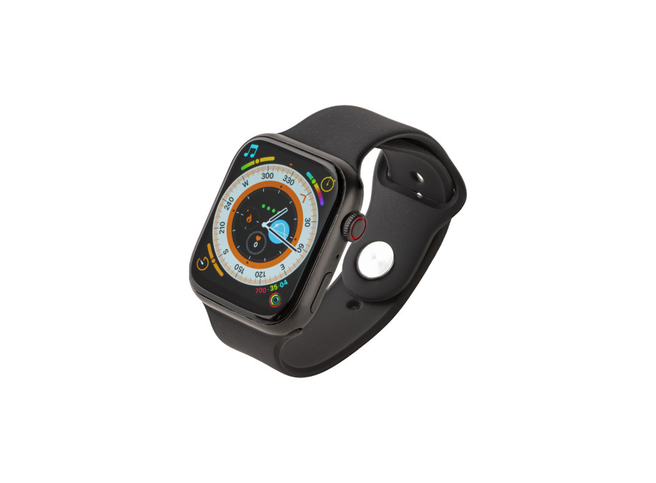 Fitness tracker con bracciale in termo PU riciclato e cassa in ABS