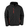Black Compass  Padded Winter Jacket