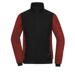 Nero / Rosso Melange