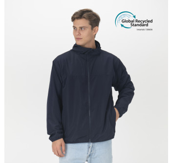 Giacca leggera unisex in tessuto 100% rigenerato da 75 g/m2 (100% poliestere riciclato)