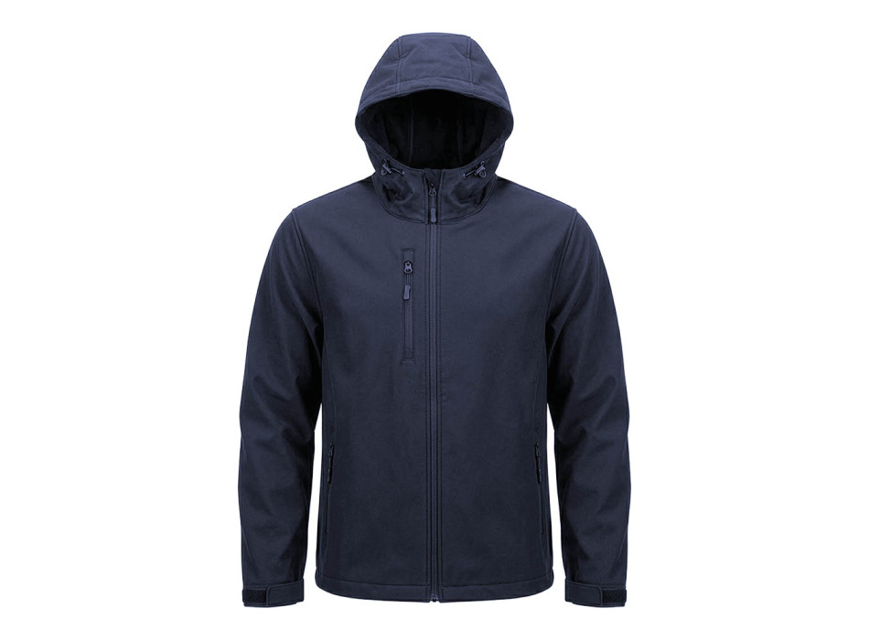 Giacca softshell unisex in tessuto rigenerato da 280 g/m2 Gheddi
