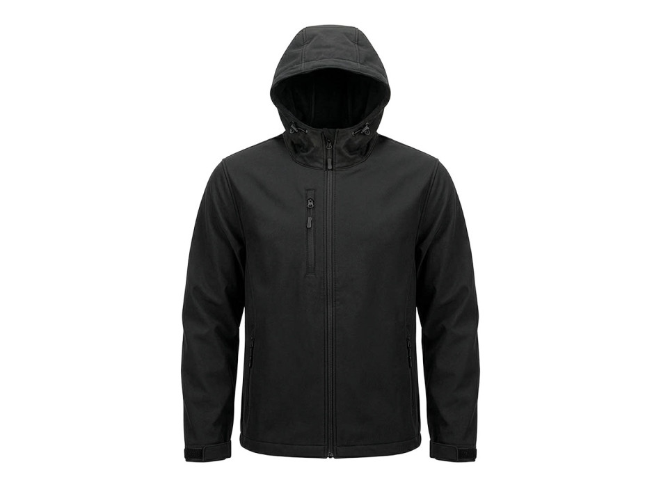 Giacca softshell unisex in tessuto rigenerato da 280 g/m2 Gheddi