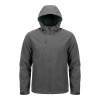 Giacca softshell unisex in tessuto rigenerato da 280 g/m2 Gheddi