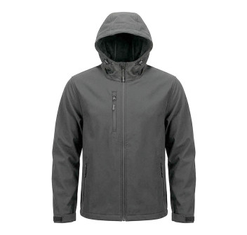 Giacca softshell unisex in tessuto rigenerato da 280 g/m2 Gheddi