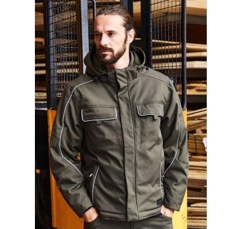 Workwear Softshell Padded Jacket - Solid
