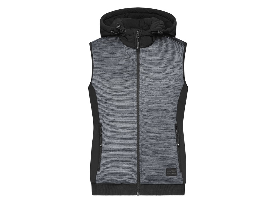 Ladies' Padded Hybrid Vest