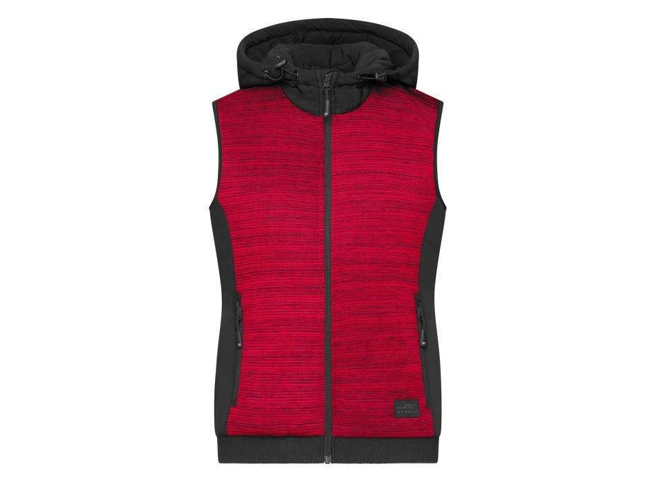 Ladies' Padded Hybrid Vest