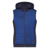 Ladies' Padded Hybrid Vest