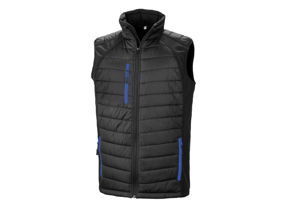 Black Compass Padded Softshell Gilet