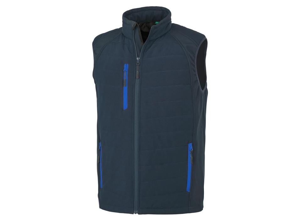 Black Compass Padded Softshell Gilet