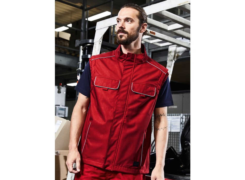 Workwear Softshell Light Vest - Solid