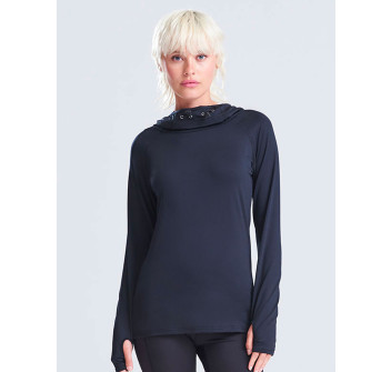 Girlie Cool Cowl Neck Top Gheddi