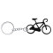 Portachiavi Alluminio Bicicletta Giro