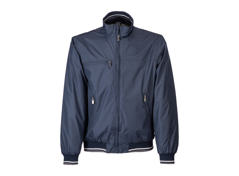 Giubbotto in poliestere 190T foderato internamente in polar