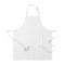 Grembiule da cucina lungo in poliestere e cotone. Chiusura sul collo in velcro