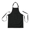 Grembiule da cucina lungo regolabile in cotone e poliestere. Tasca frontale Gheddi