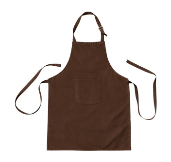 Grembiule da cucina lungo regolabile in cotone e poliestere. Tasca frontale Gheddi