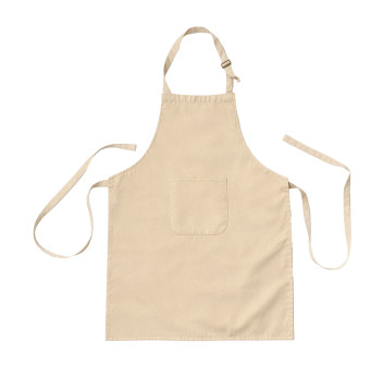 Grembiule da cucina lungo regolabile in cotone e poliestere. Tasca frontale Gheddi