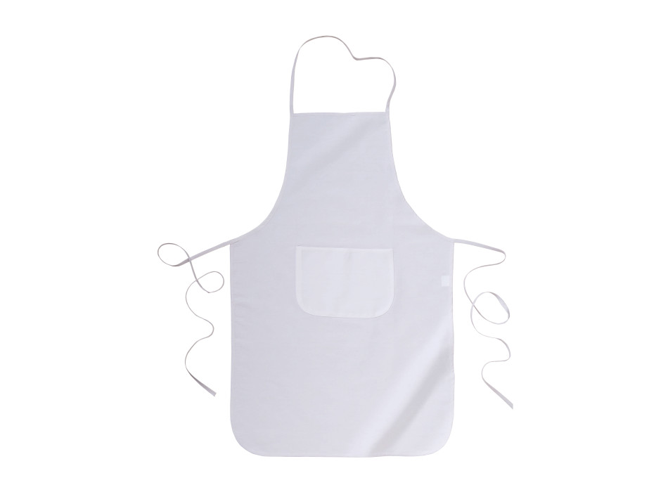 Grembiule in 30 % cotone/70 % poliestere (160g/m2), 60x92 cm con tasca frontale