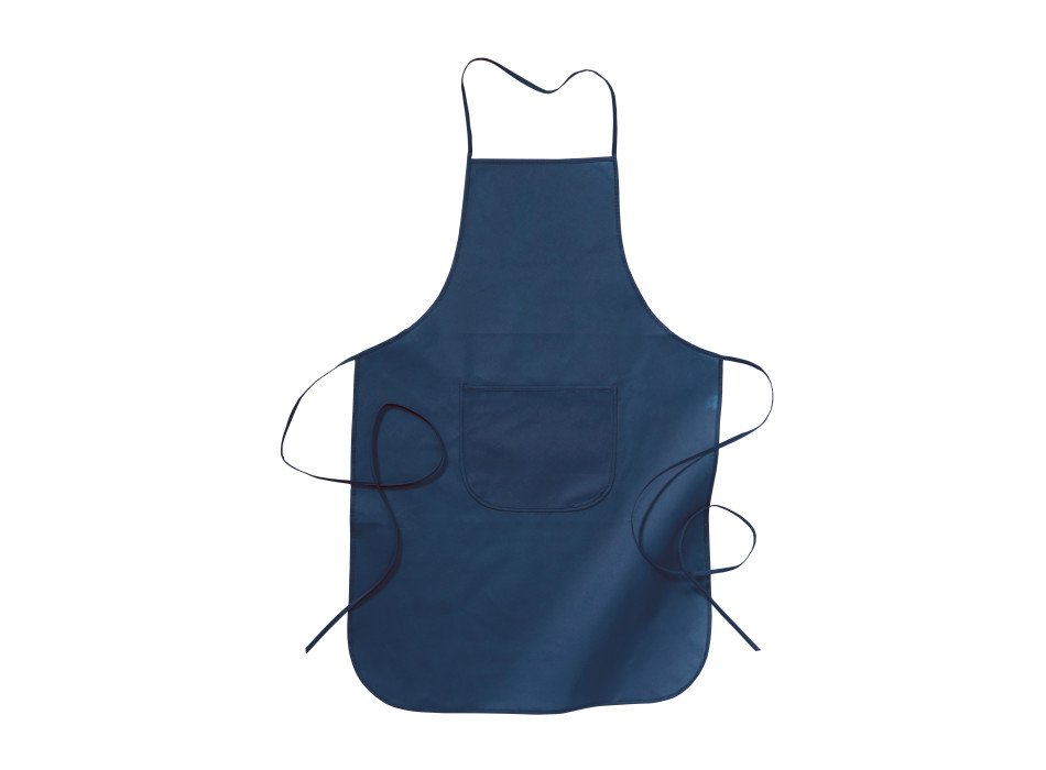 Grembiule lungo in TNT (80g/m2), con tasca frontale 60x90 cm
