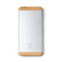 Powerbank in Alluminio Riciclato e Bambù Guler